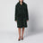 Manteau en fourrure vert émeraude
