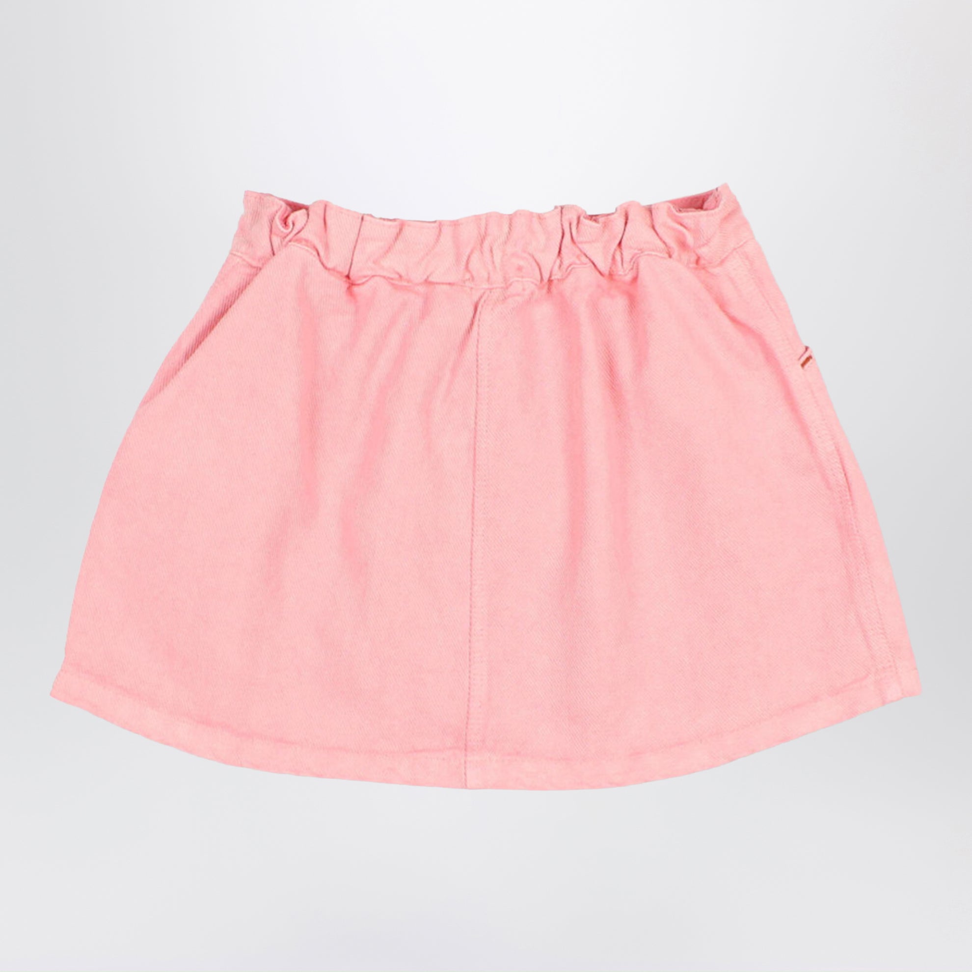 Gonna rosa in misto cotone