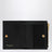 Black Cassandre matelassé bi-fold wallet
