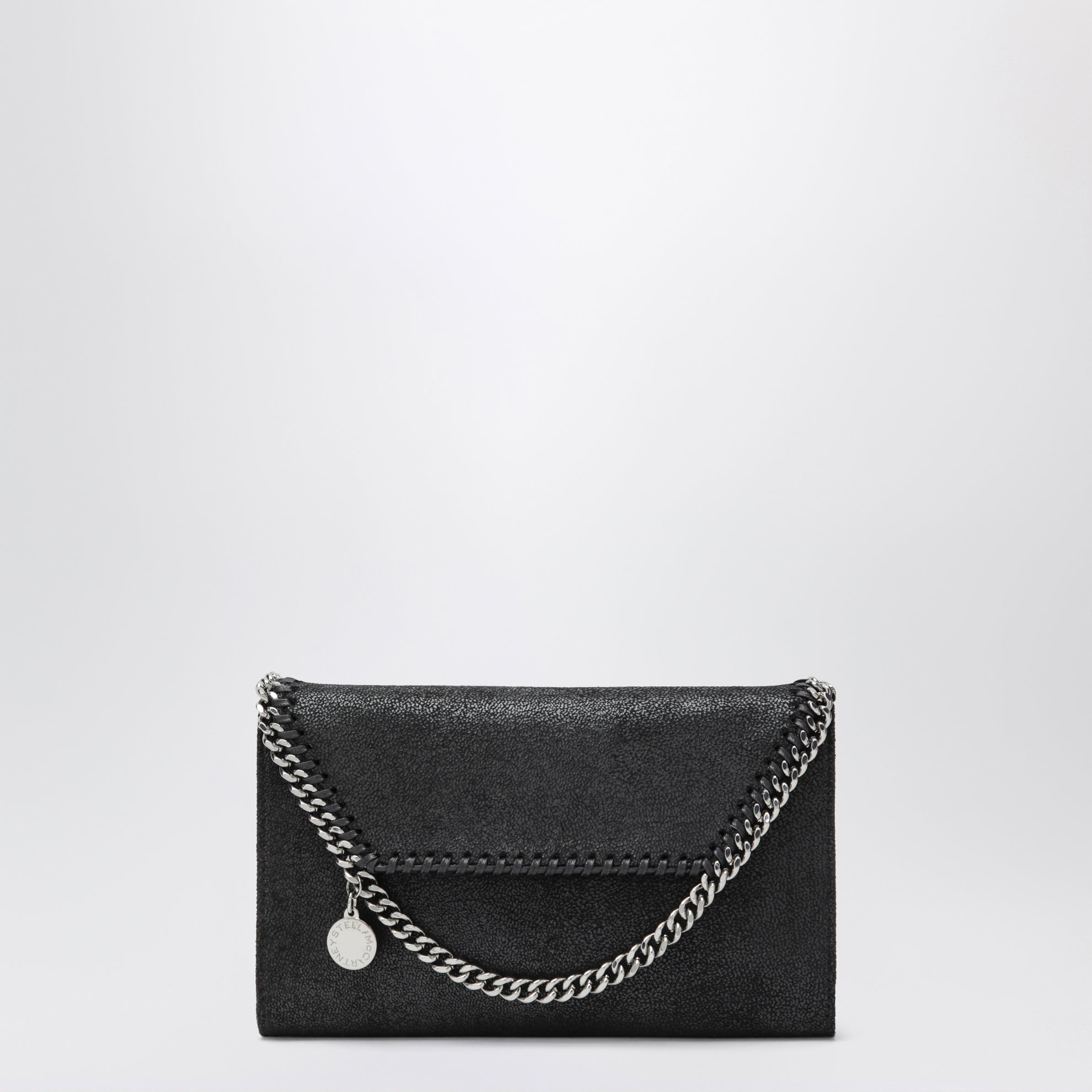 Borsa portafoglio a tracolla Falabella nera