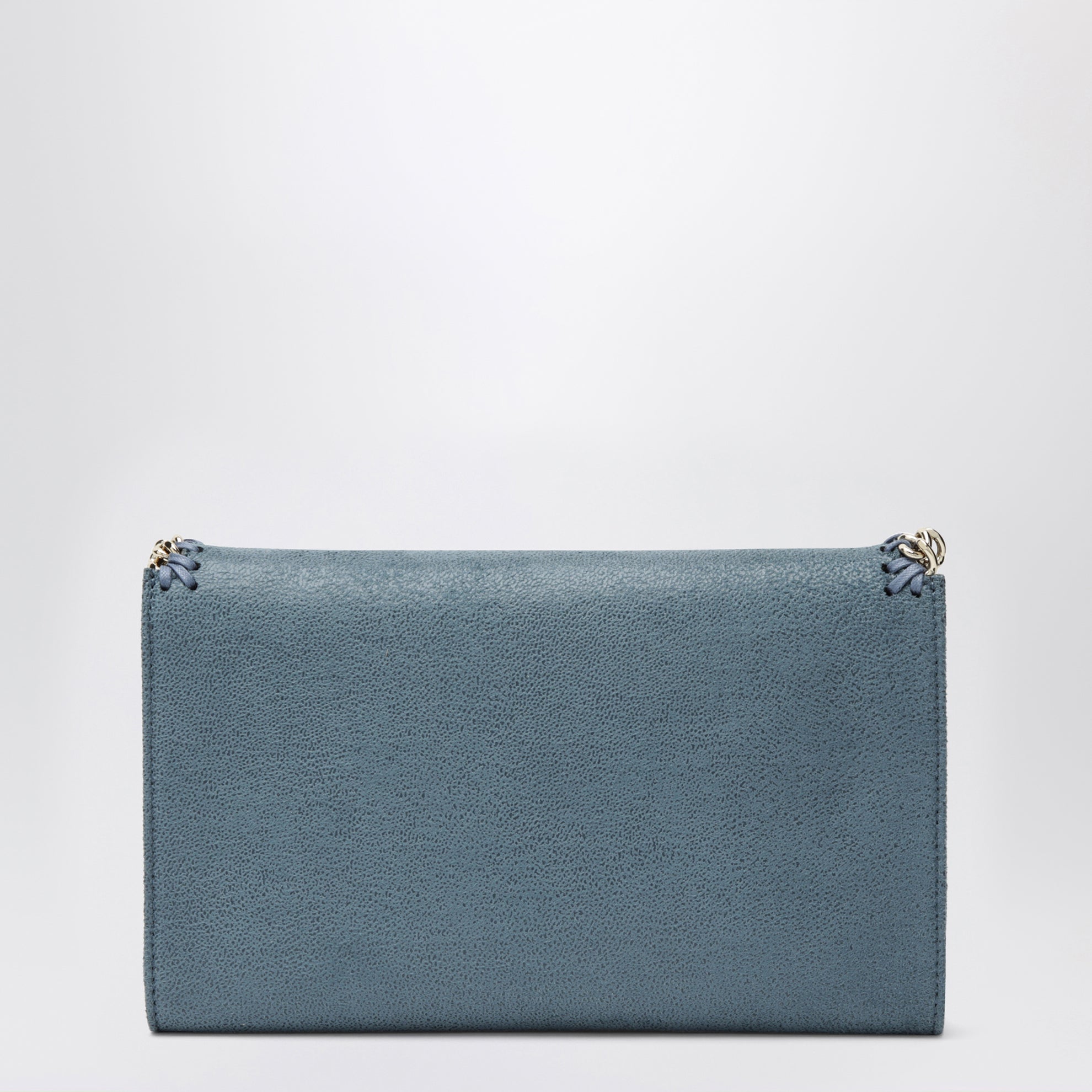 Light blue Falabella shoulder wallet bag