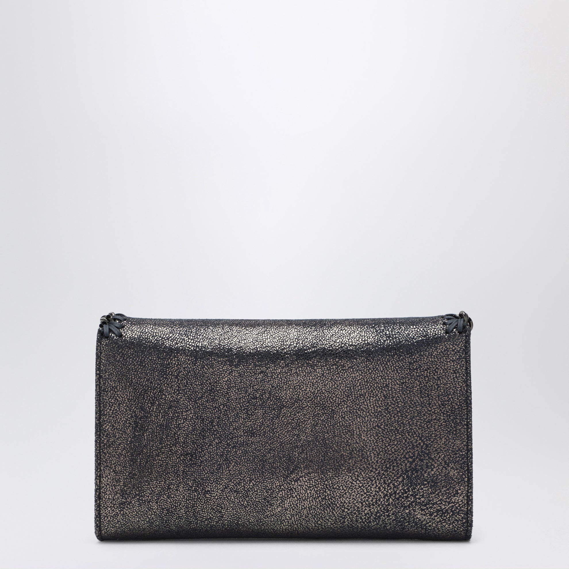 Dark Navy Falabella Chain Wallet