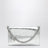 Falabella Umhänge-Geldbörsentasche in Metallic-Silber
