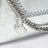 Falabella Umhänge-Geldbörsentasche in Metallic-Silber