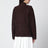 Jacke aus Wildleder in Kaffeefarbe