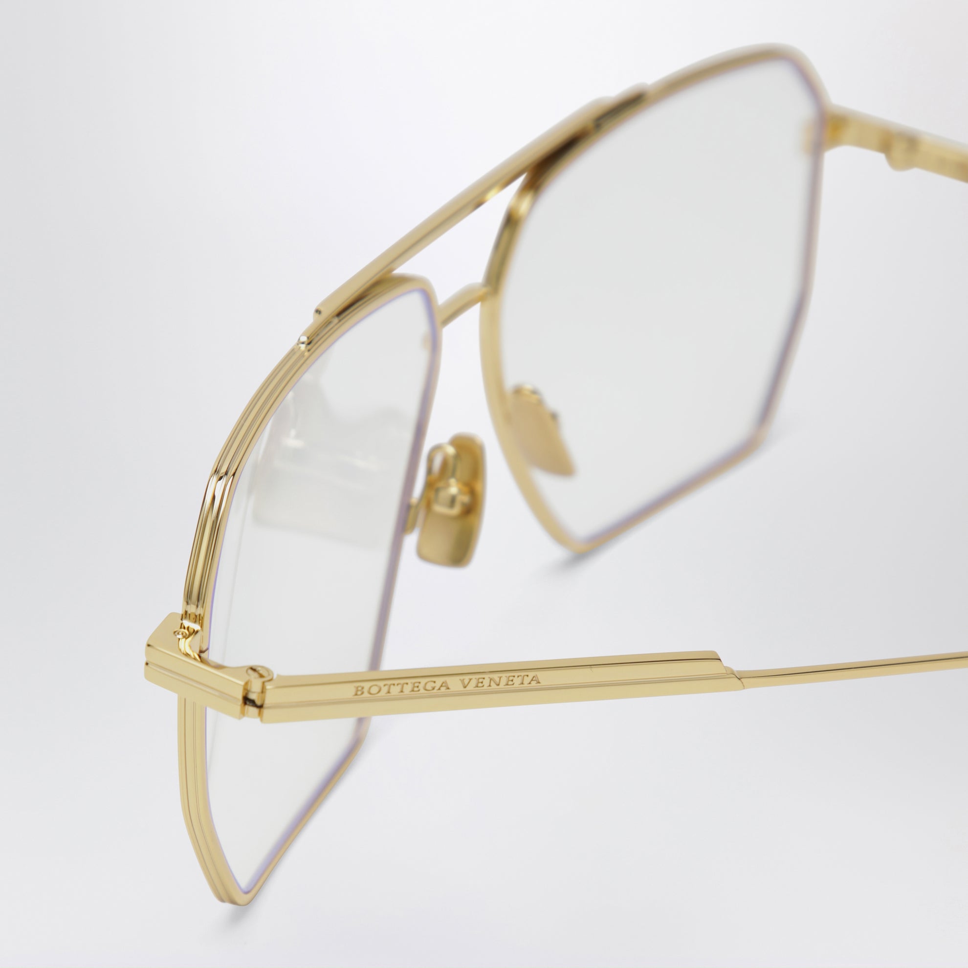 Lunettes de soleil Aviateur Classic en métal doré