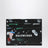 Cash leather card holder with painter’s print