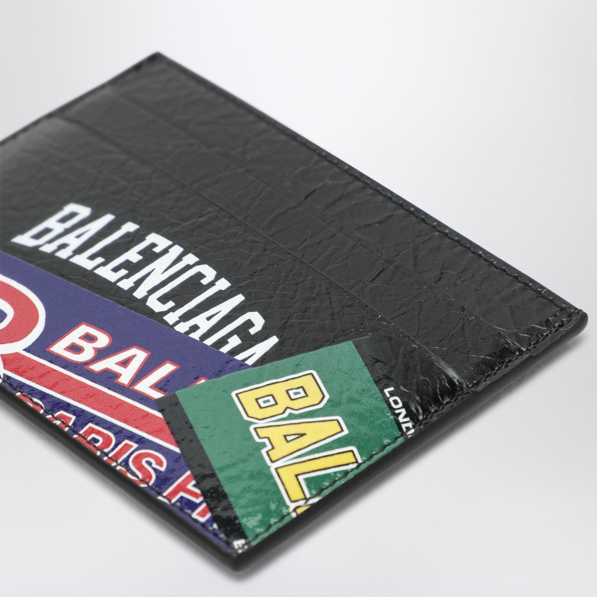 Black leather Cash card holder