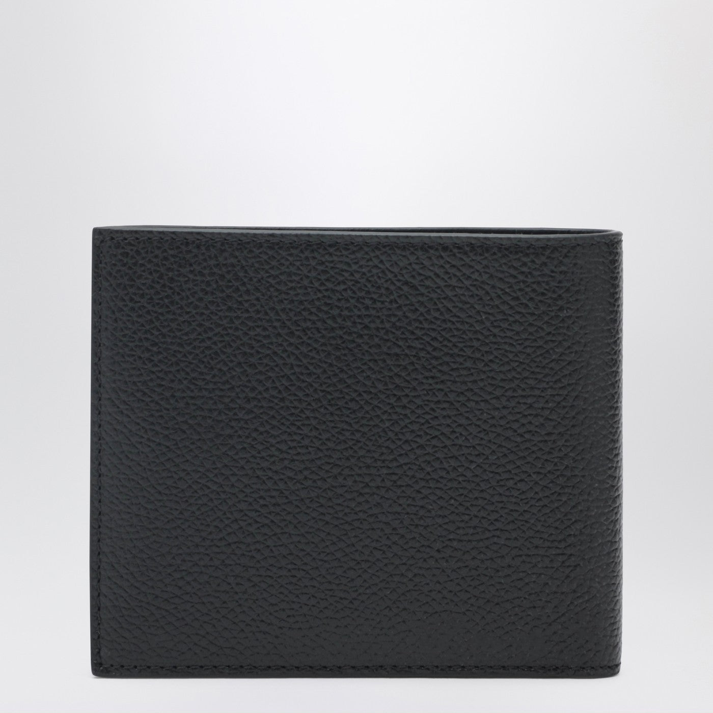 Black horizontal wallet with logo