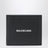 Black horizontal wallet with logo