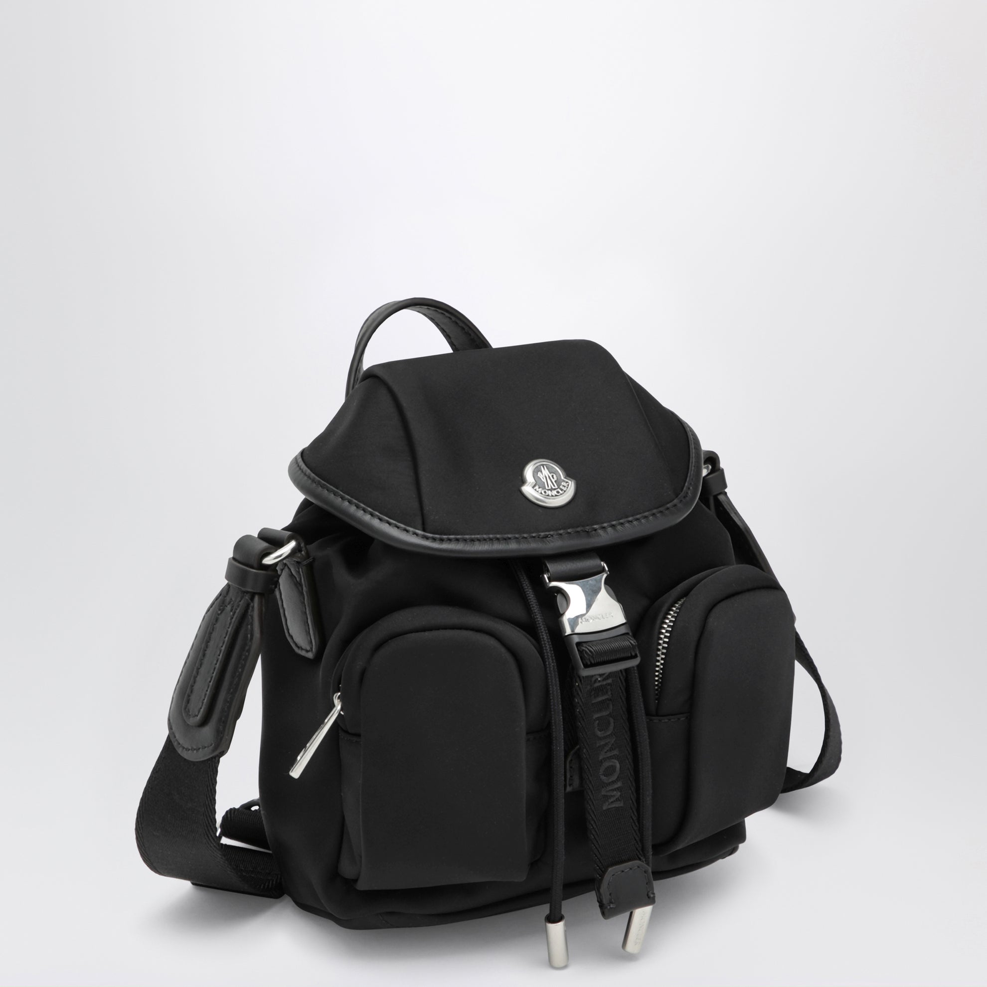 Sac bandoulière mini Trick en nylon noir