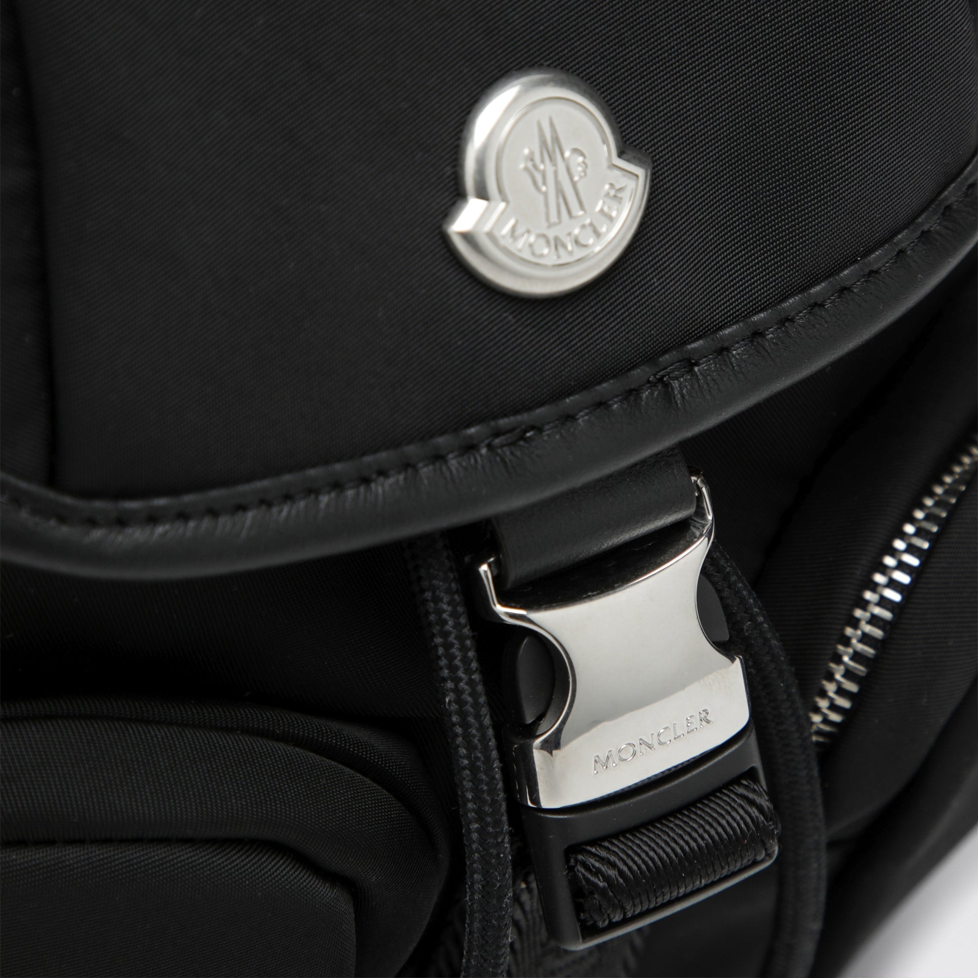 Sac bandoulière mini Trick en nylon noir