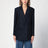 Marineblaue zweireihige Jacke Toile Iconographe