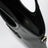 Ivy calfskin leather handbag in black
