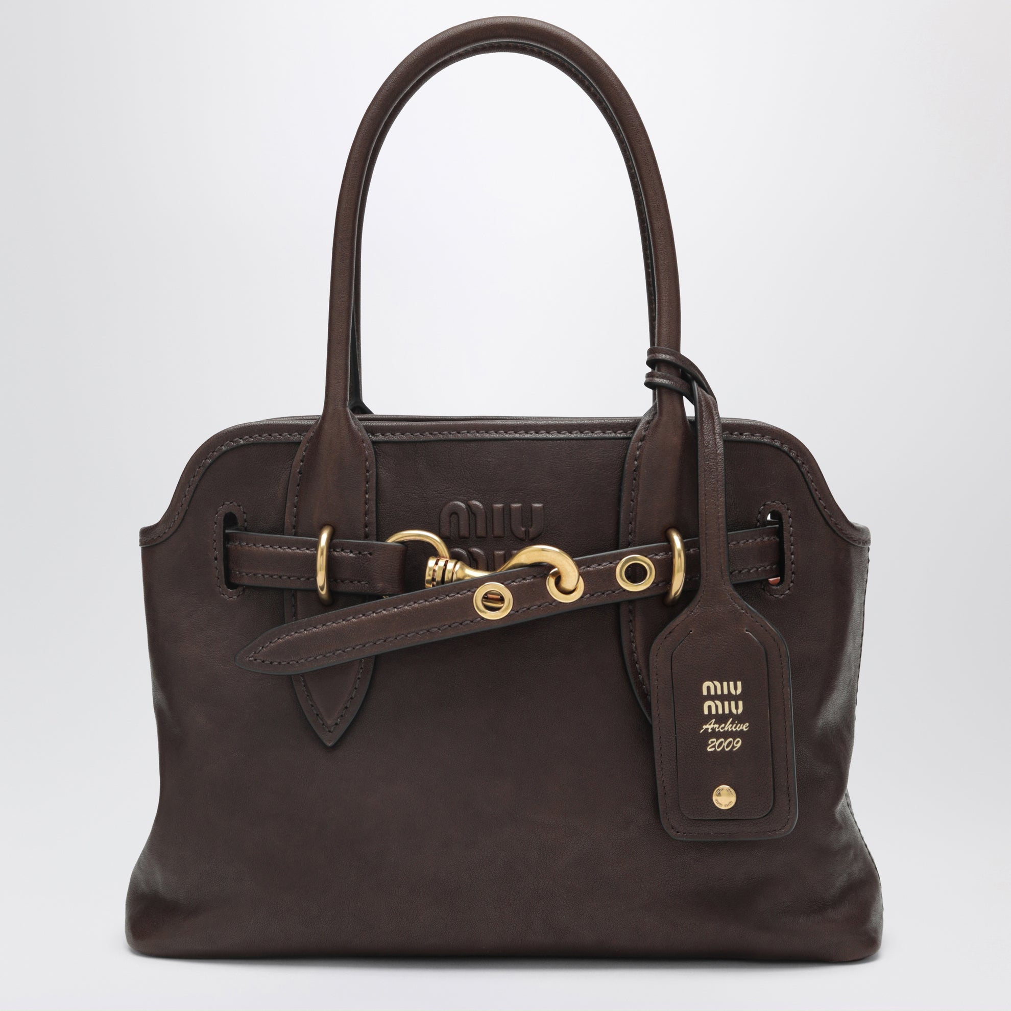Sac Aventure Radica en cuir Nappa