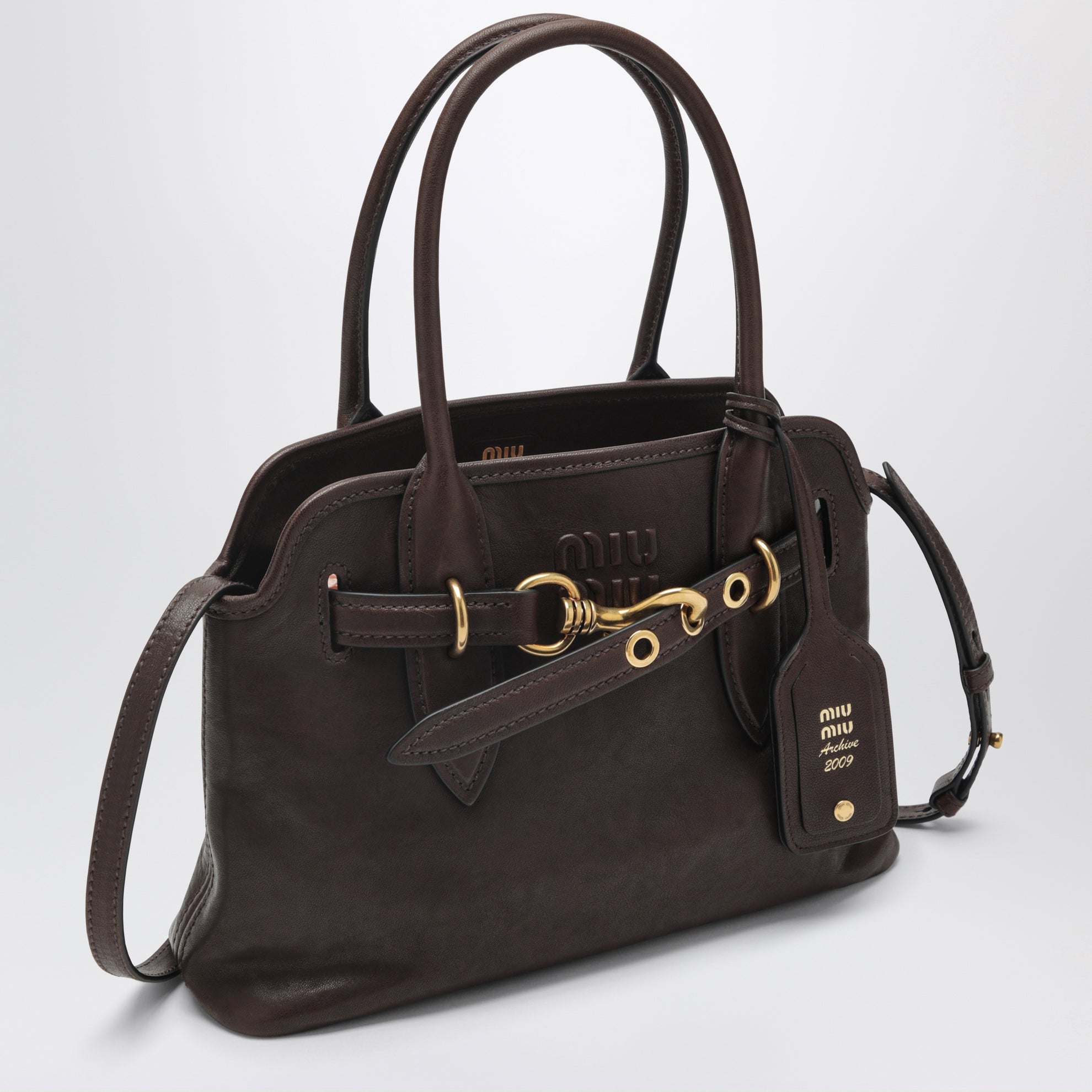 Sac Aventure Radica en cuir Nappa