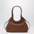 Oak-coloured Ivy shopping bag in leather
