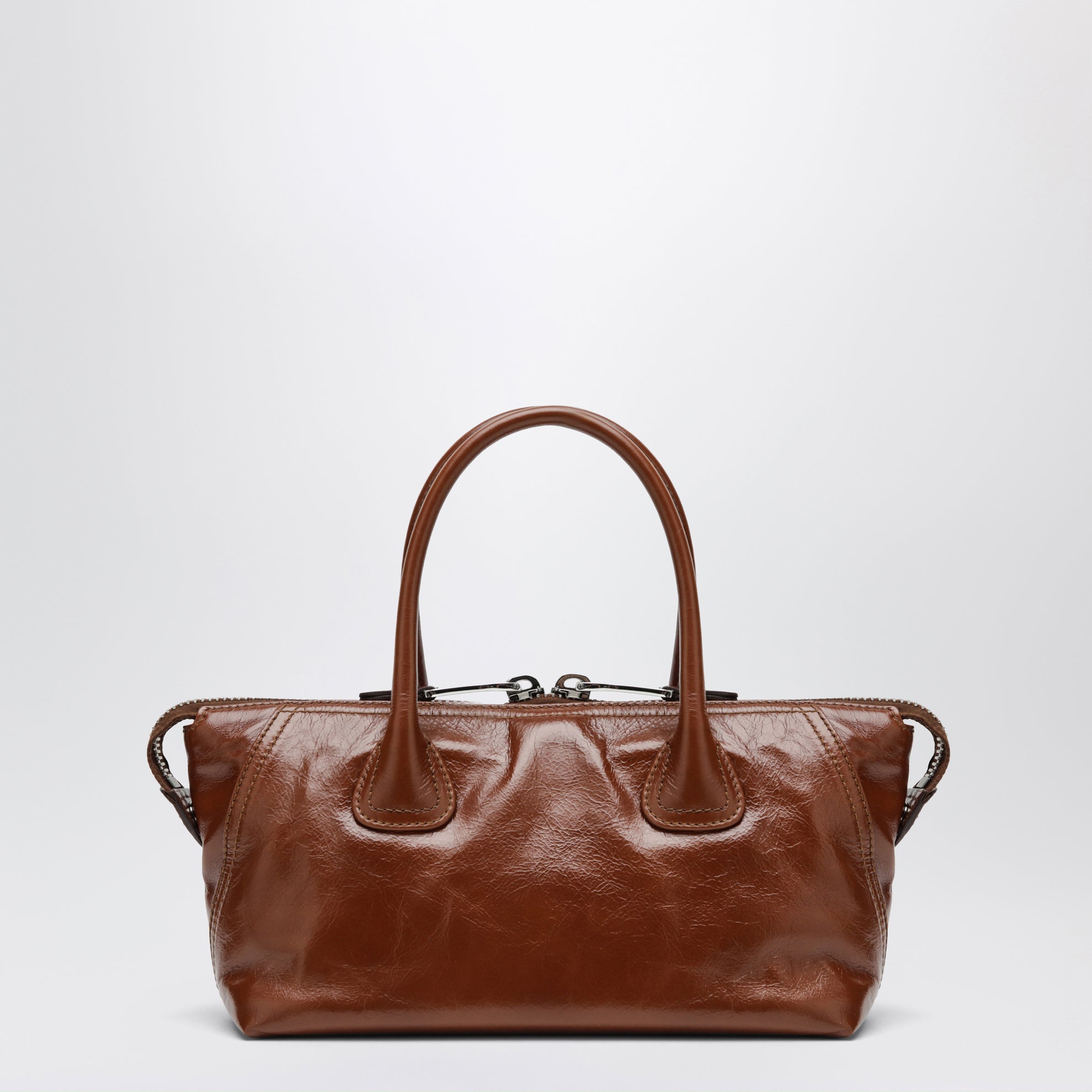 Borsa marrone palissandro in pelle
