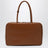 Sac Beau Large en cuir couleur Cognac