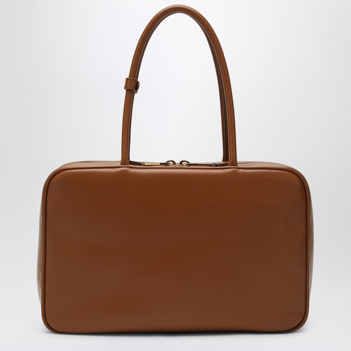 Sac Beau Large en cuir couleur Cognac