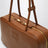 Sac Beau Large en cuir couleur Cognac
