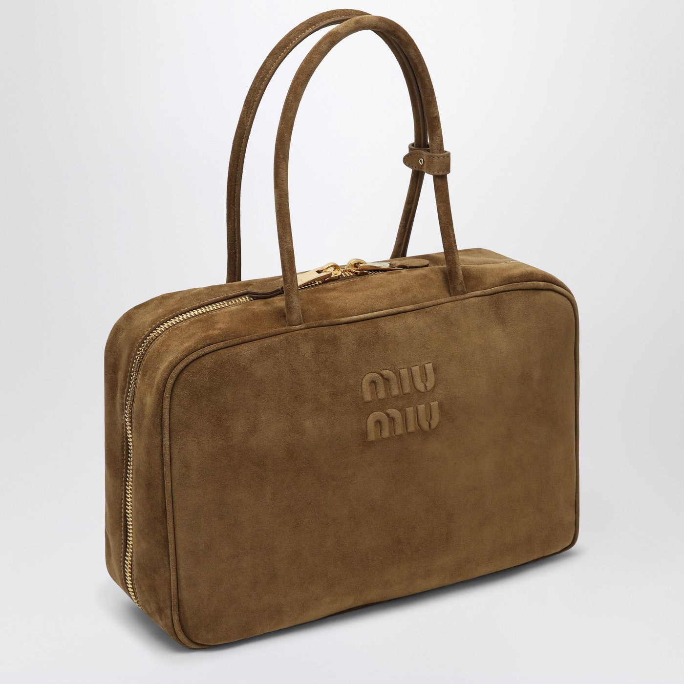 Beau Bag olive green in suede