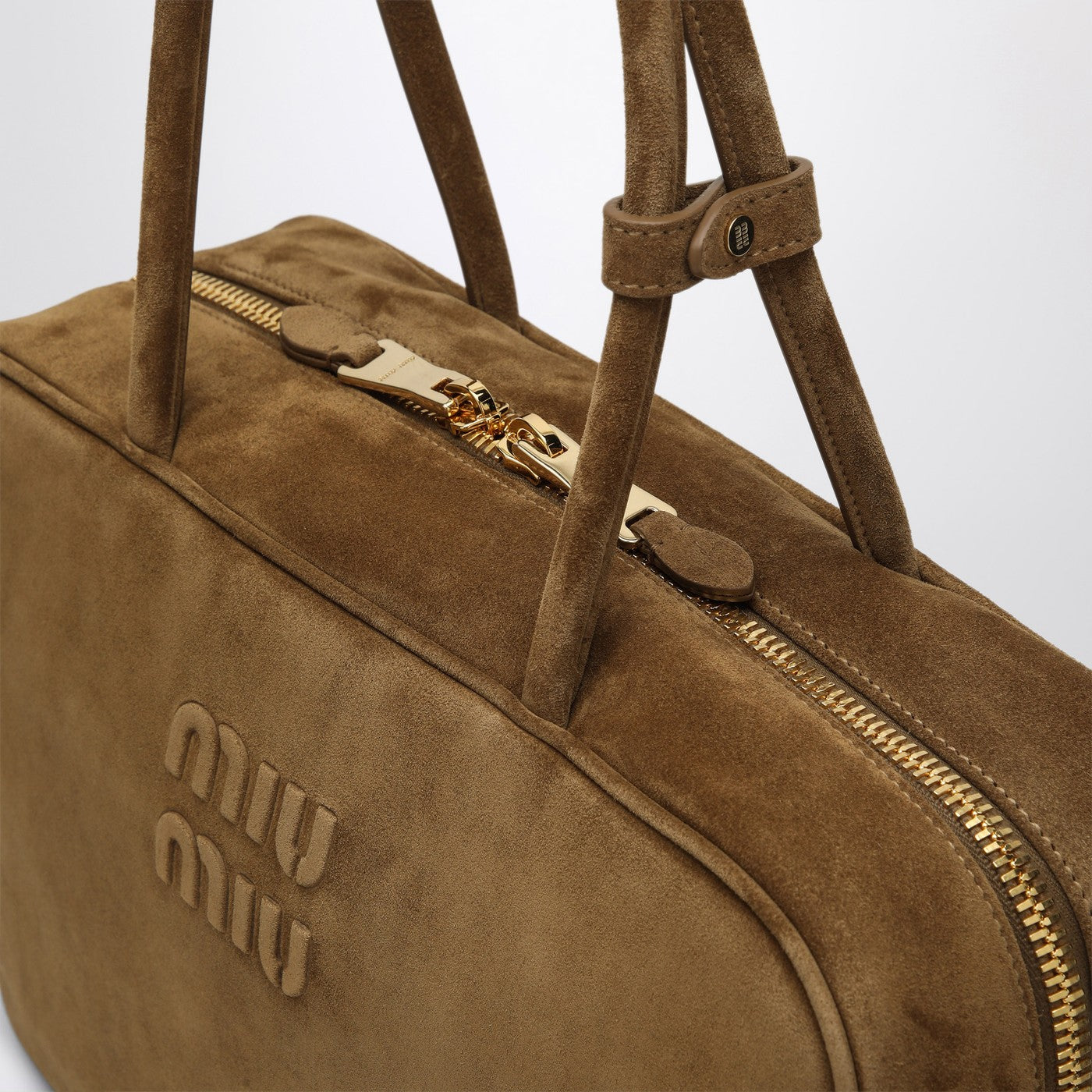 Beau Bag olive green in suede