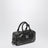 Borsa Arcadie nera in pelle con borchie