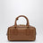 Sac Arcadie en cuir nappa Brandy avec clous