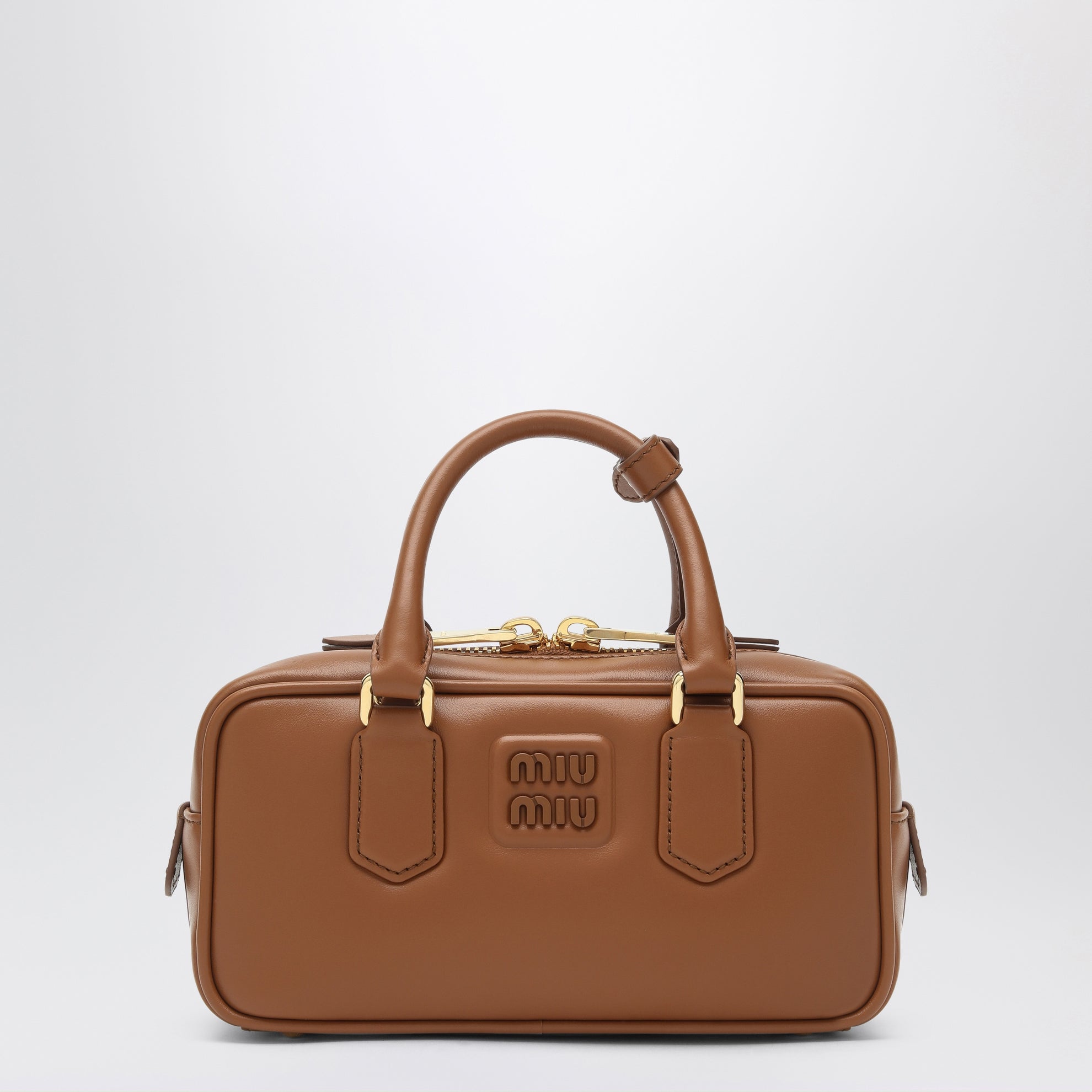Cognac-coloured Arcadie Regular satchel