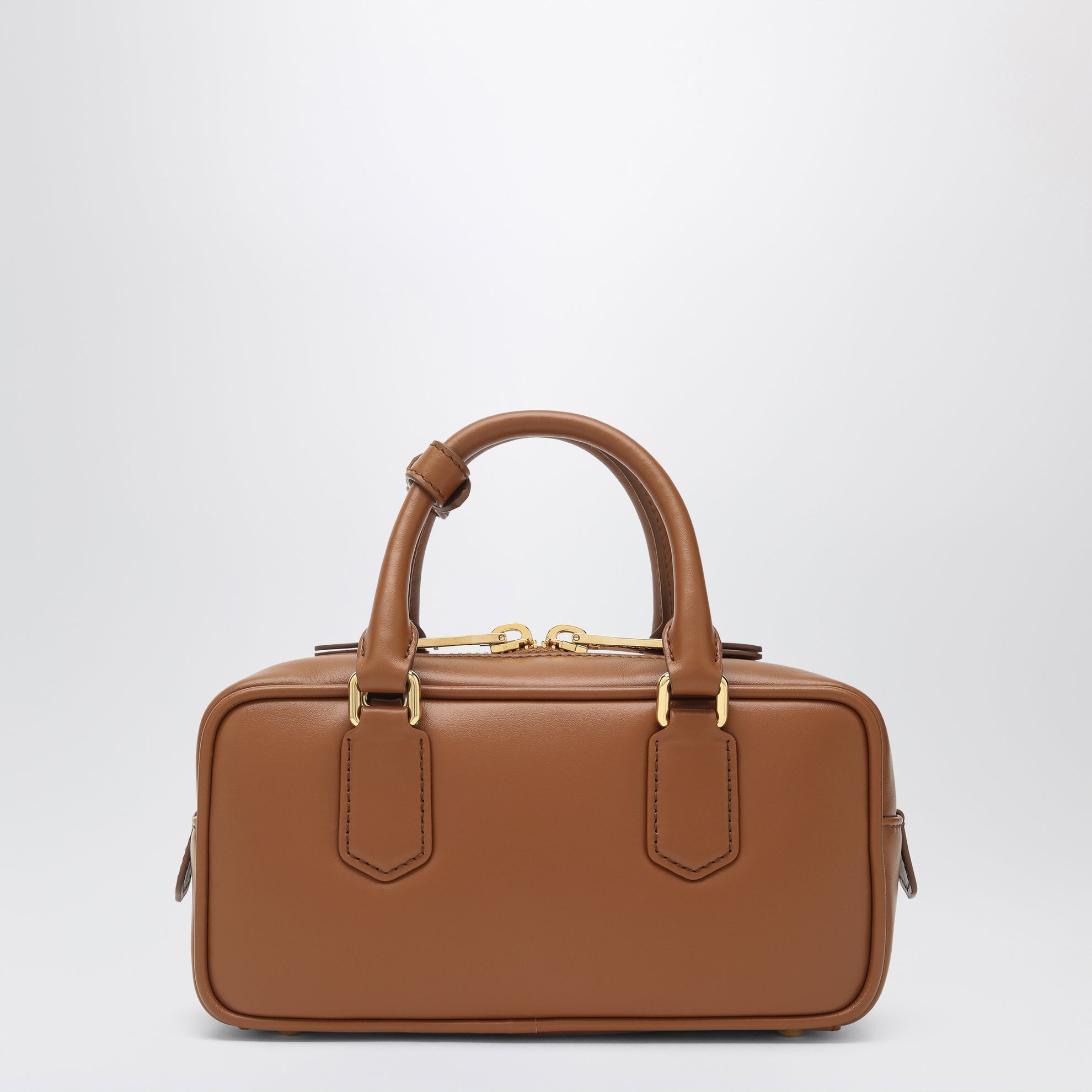 Cognac-coloured Arcadie Regular satchel