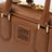 Cognac-coloured Arcadie Regular satchel