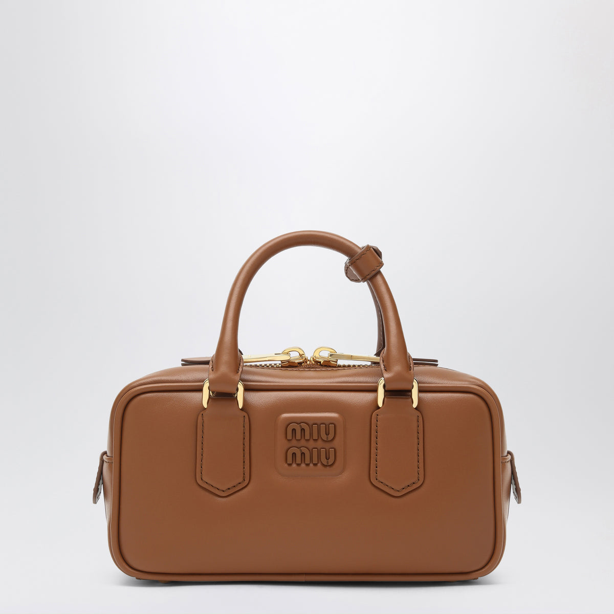 Cognac-coloured Arcadie Regular satchel