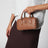 Cognac-coloured Arcadie Regular satchel