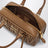 Borsa Arcadie color caramello in nappa matelassé