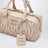 Sac Arcadie Cipria en cuir nappa matelassé