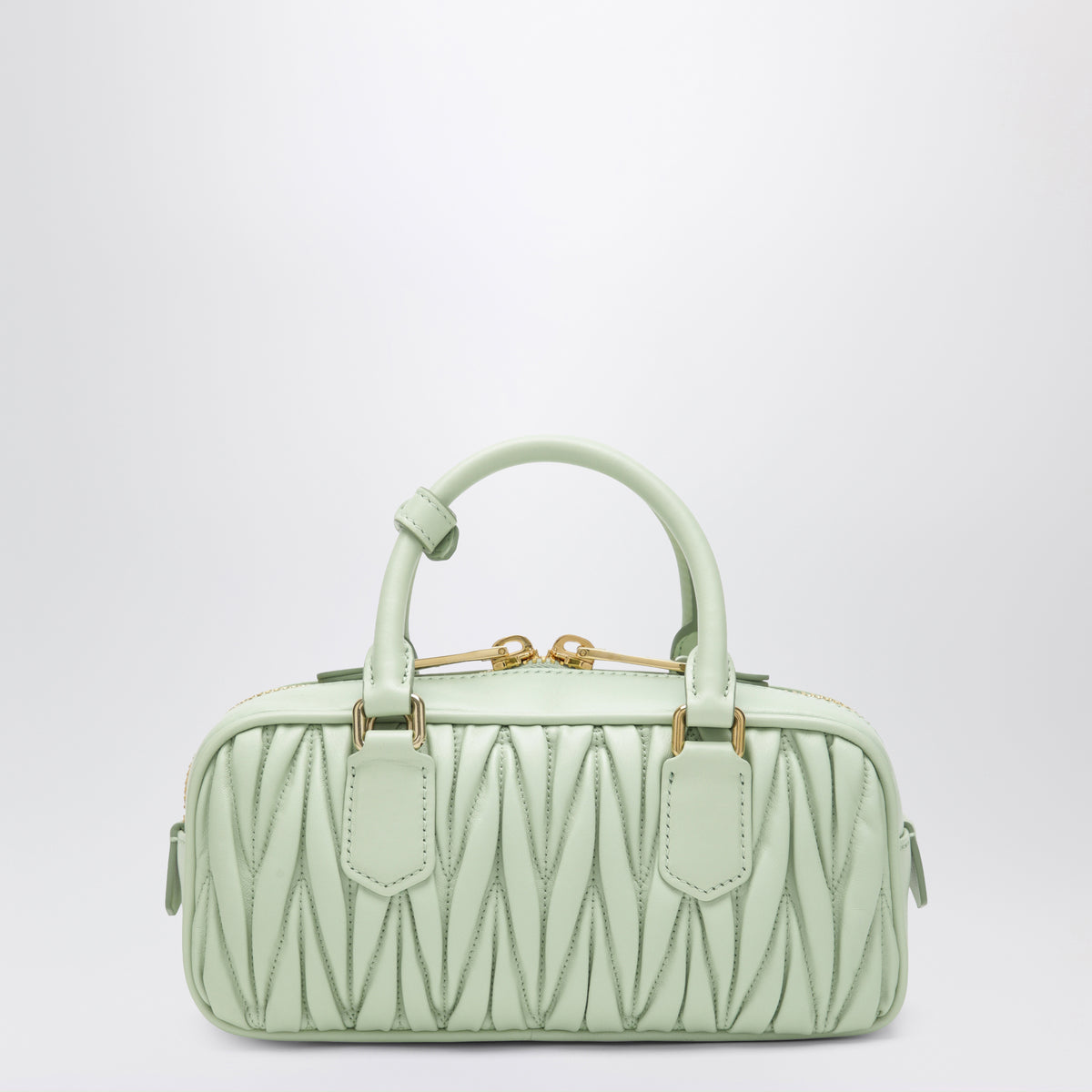 Sac Arcadie Acqua en cuir nappa matelassé