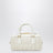 Sac Arcadie blanc en cuir nappa matelassé