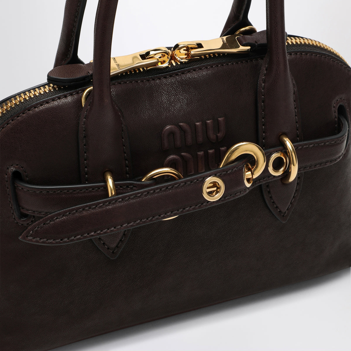 Adventure-Tasche aus Briar-Nappaleder