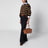 Beau Medium bag in Cognac-colored leather