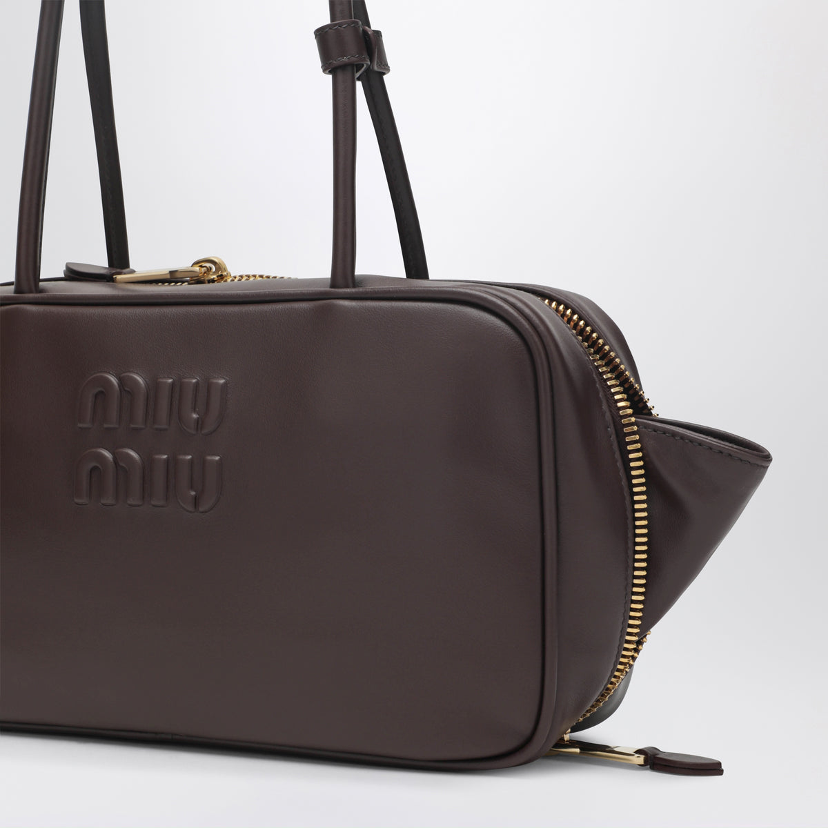 Borsa Beau Medium in pelle color Radica