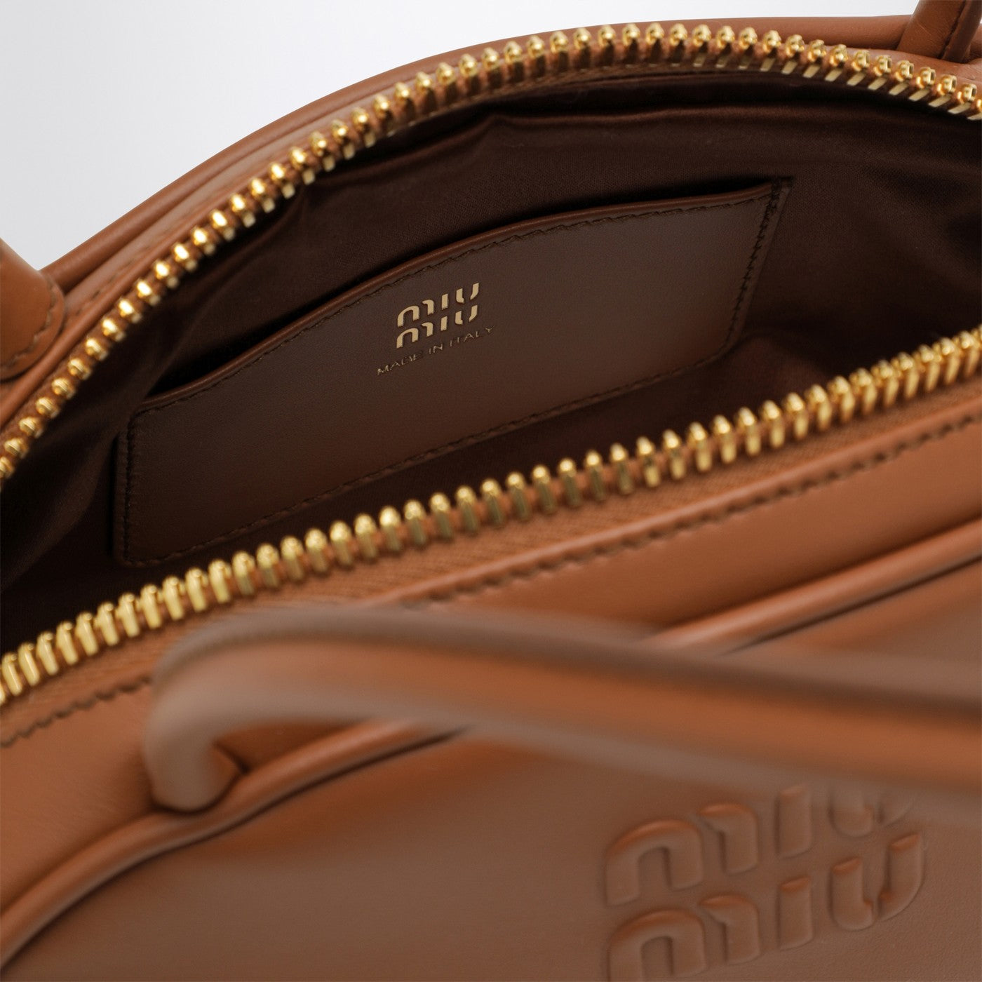 Sac Beau en cuir coloris cognac