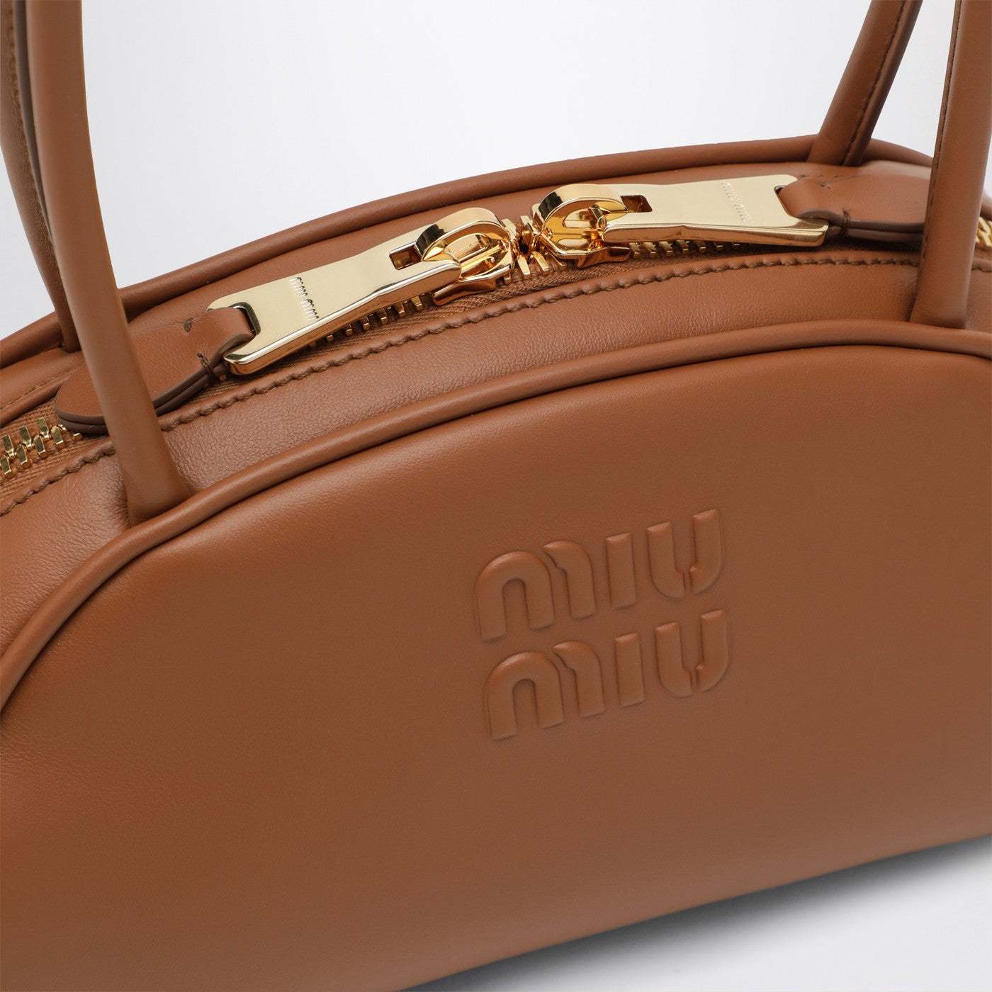 Sac Beau en cuir coloris cognac