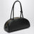 Borsa Beau media in pelle nera