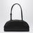 Borsa Beau media in pelle nera