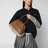 Caramel Vivant small nappa leather bag