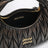 Coffee Wander Tasche aus gestepptem Nappaleder