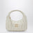Borsa piccola Miu Wander bianca matelassé