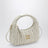 Borsa piccola Miu Wander bianca matelassé