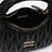 Small Miu Wander black matelassé bag